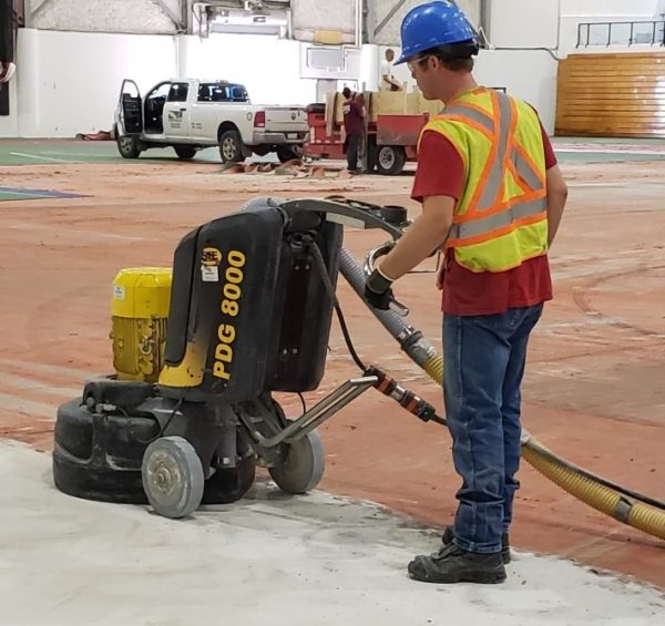 Diamond Grinding Concrete in Calgary Concrete Solutions Inc